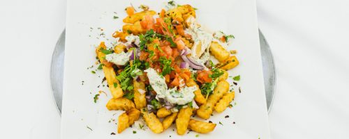 Tzatziki Crinkle Fries